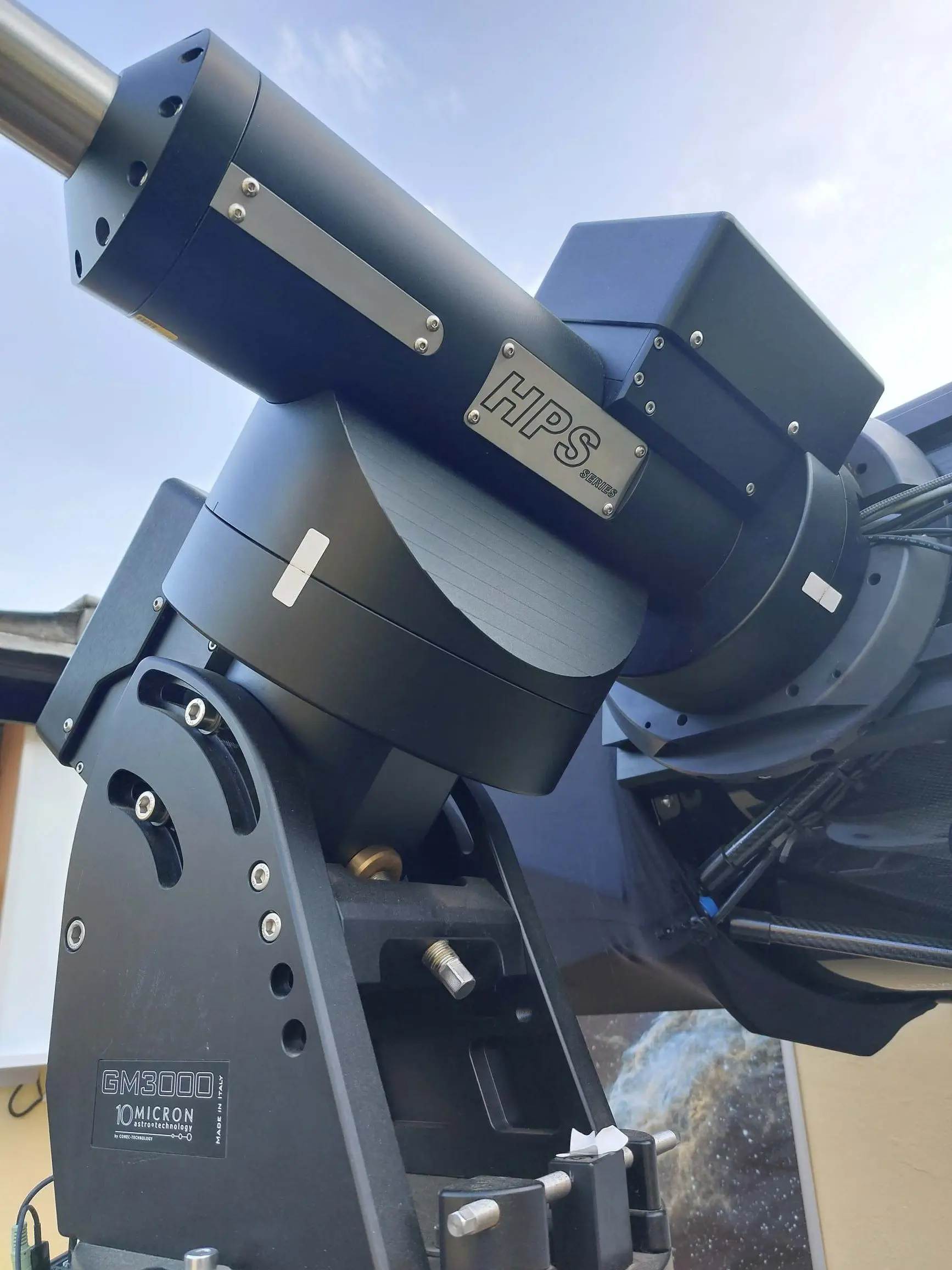 10Micron Montierung GM3000 HPS des Astroclub Radebeul e.V. an der Sternwarte 10Micron Montierung GM3000 HPS des Astroclub Radebeul e.V. an der Sternwarte