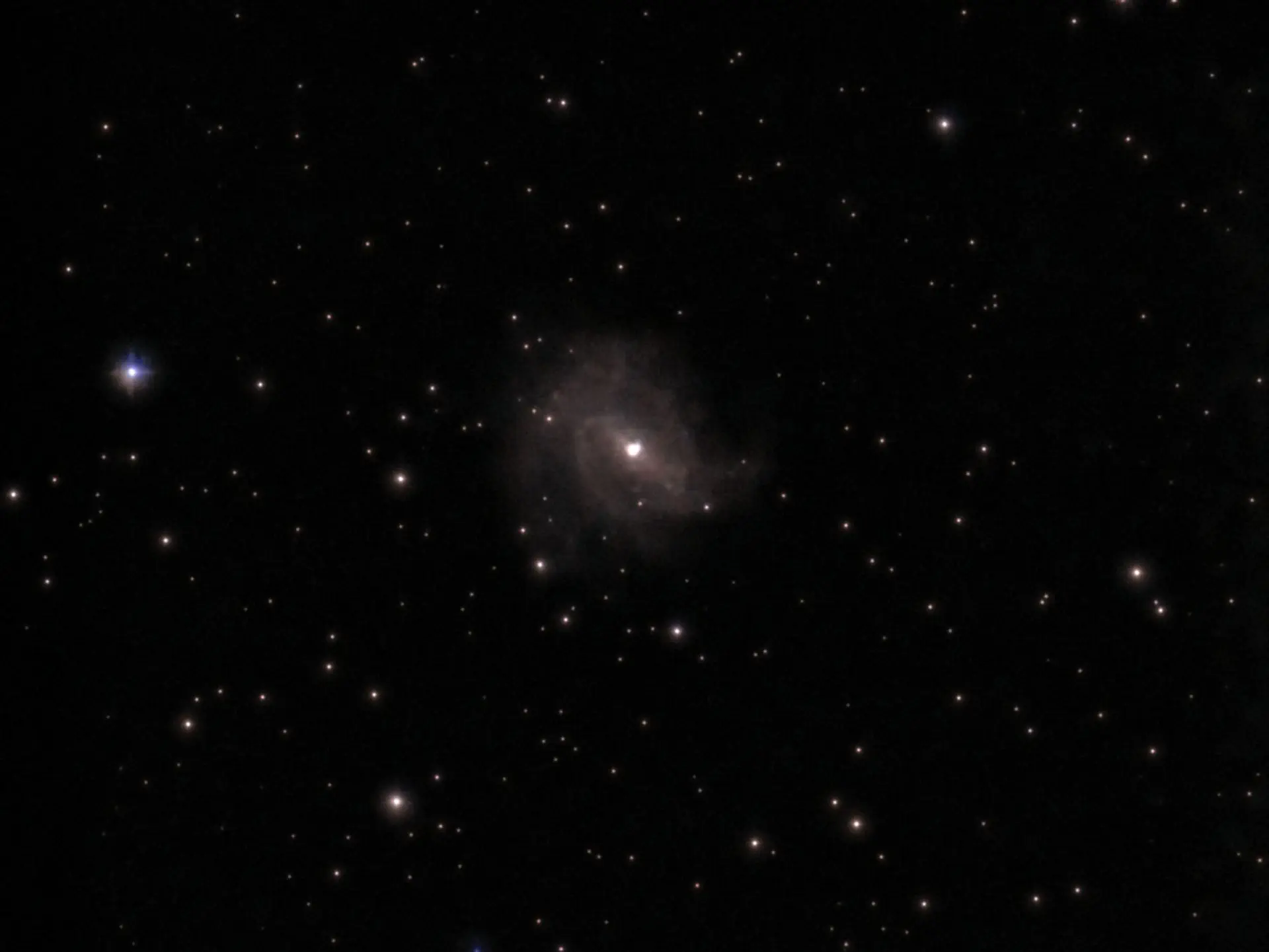 Feuerradgalaxie M83 aufgenommen mit dem Seestar S30 Pro des Astroclub Radebeul e.V.