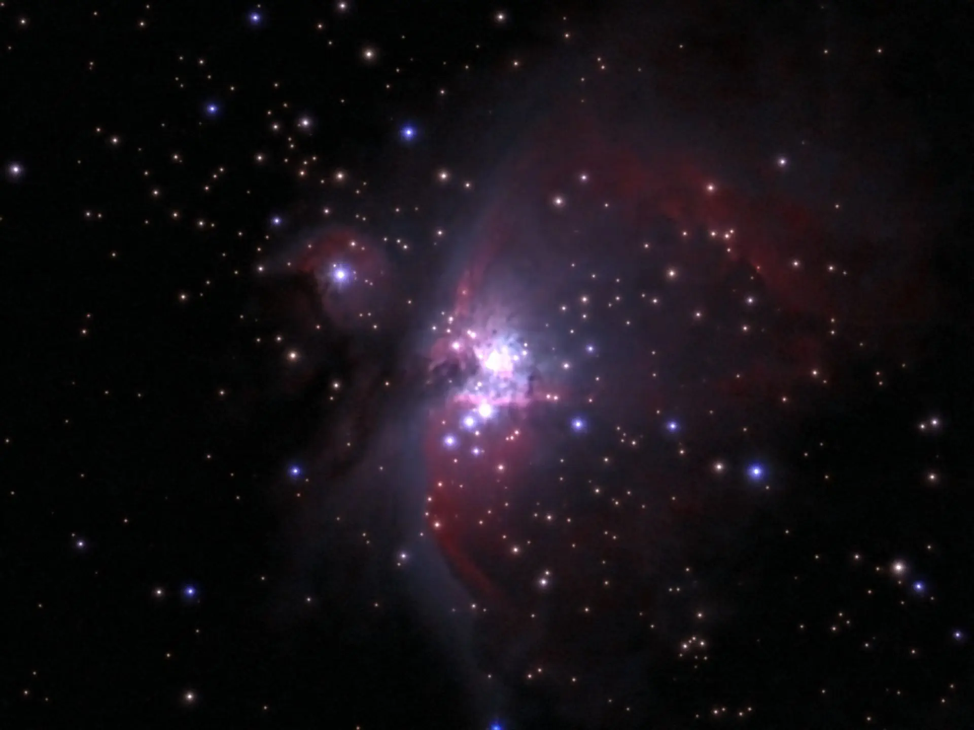 Orionnebel M42 aufgenommen mit dem Seestar S30 Pro des Astroclub Radebeul e.V.