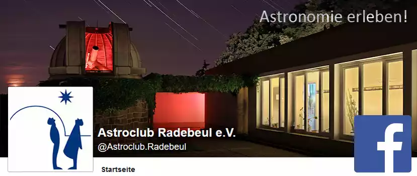 Astroclub Radebeul e.V. - Folgen- Sie uns auf Facebook