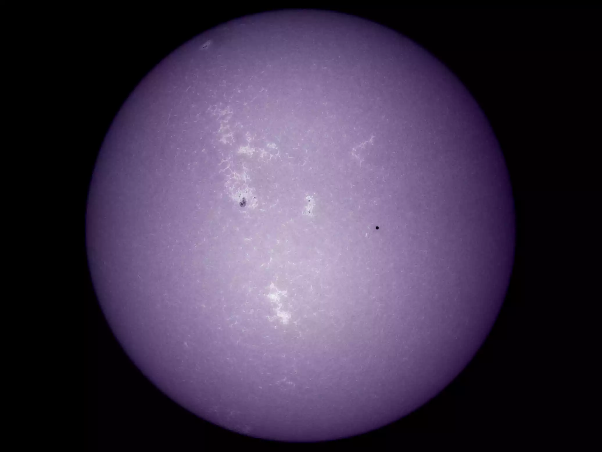 Aufnahme Sonnenteleskop Kalzium